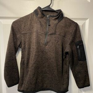 (🔥4 For $20) Browning Youth small thick pullover shirt with arm pockets